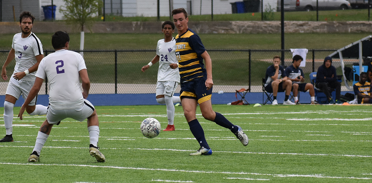 Mustangs draw with perennial-power Missouri Valley