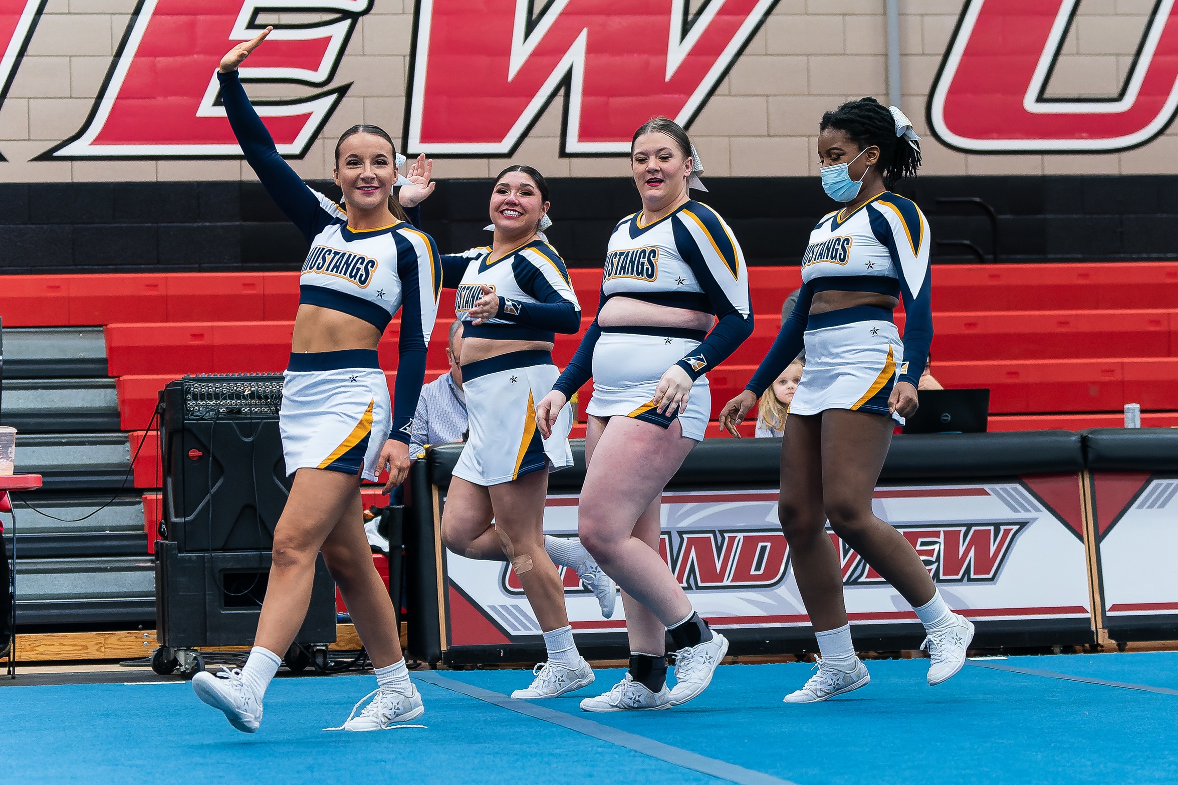 Mustangs close season at Heart Championships