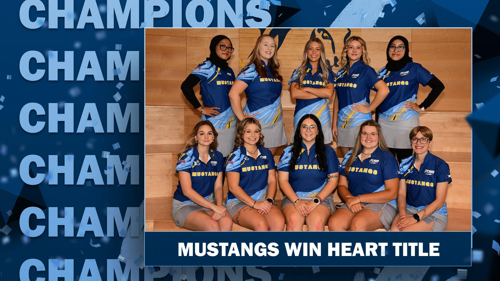 Mustangs Win First Heart Championship; Earning All-Conference and Postseason Awards
