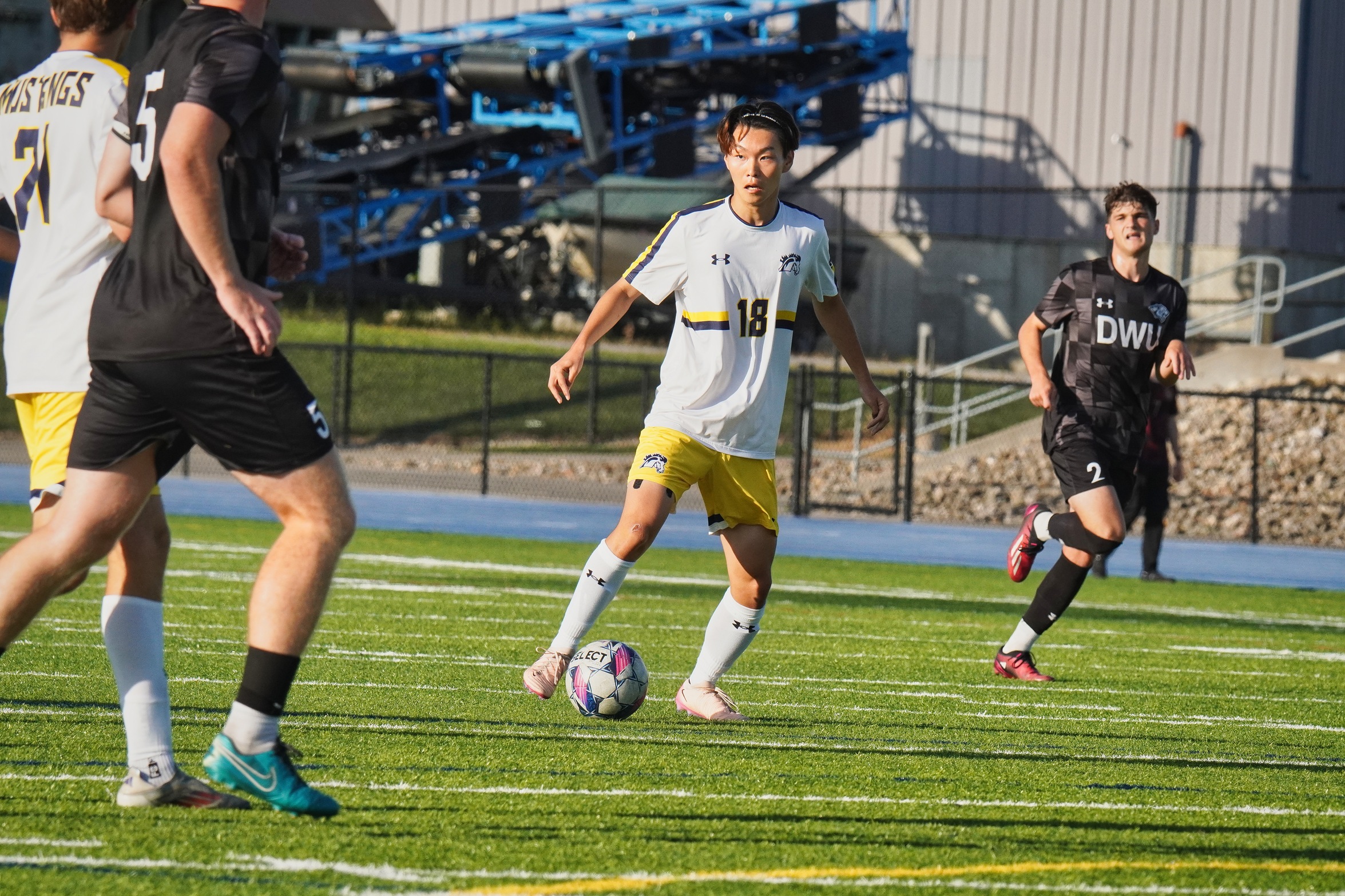 Ortega Herreros' First Half Goal Lifts Mustangs Over Judson