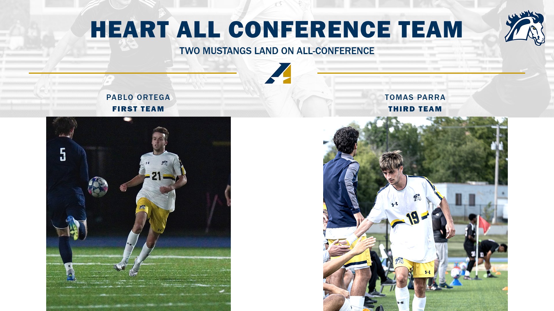Ortega, Parra Earn All-Conference Nods