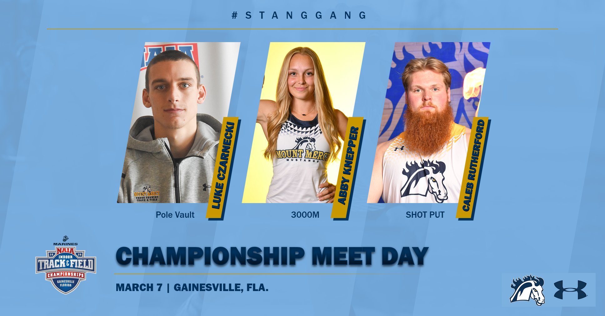 Mustangs Cap Indoor Season with National Championship Appearances