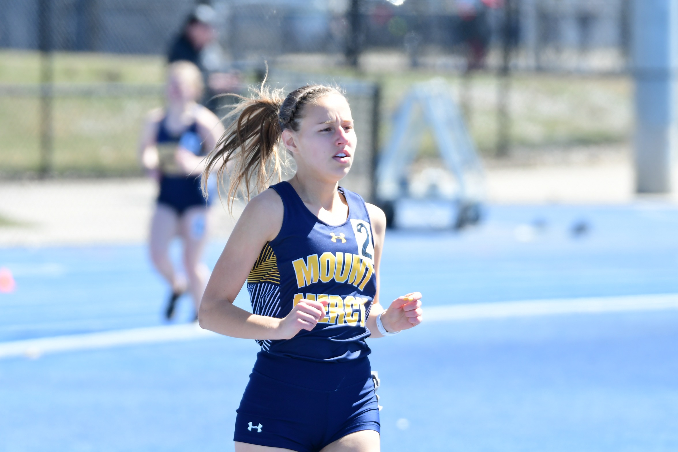 Three Mustangs hit qualifying marks at first home meet