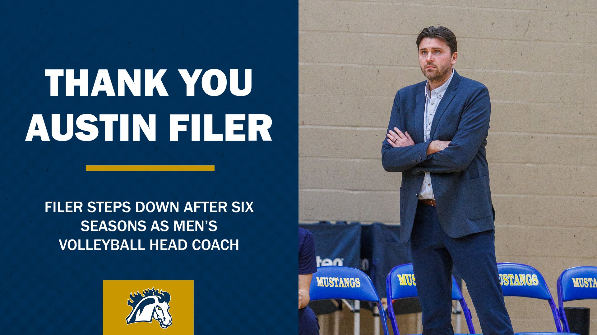 Filer Steps Down as Head Men's Volleyball Coach to Pursue Other Opportunities