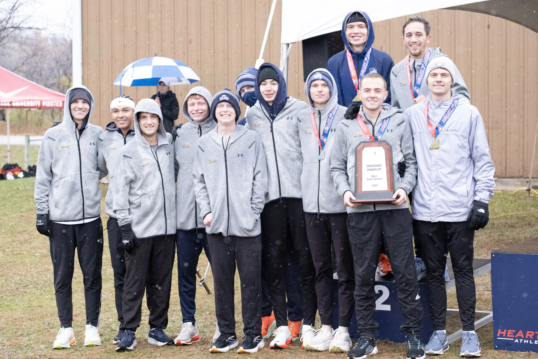 Mustangs Claim Second Place at Heart Conference Cross Country Meet