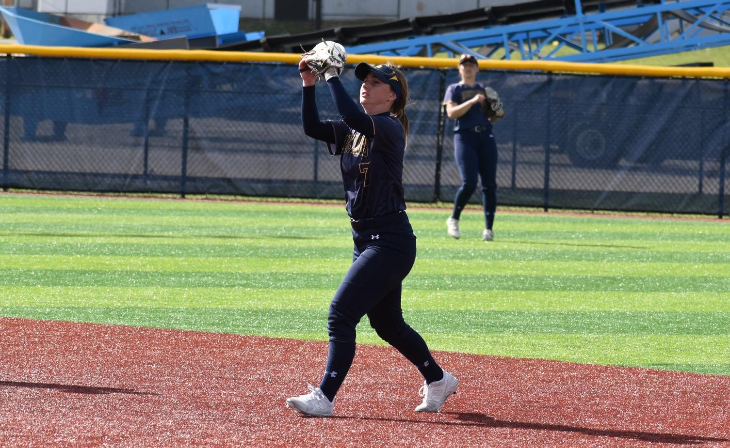 Softball splits in Wichita