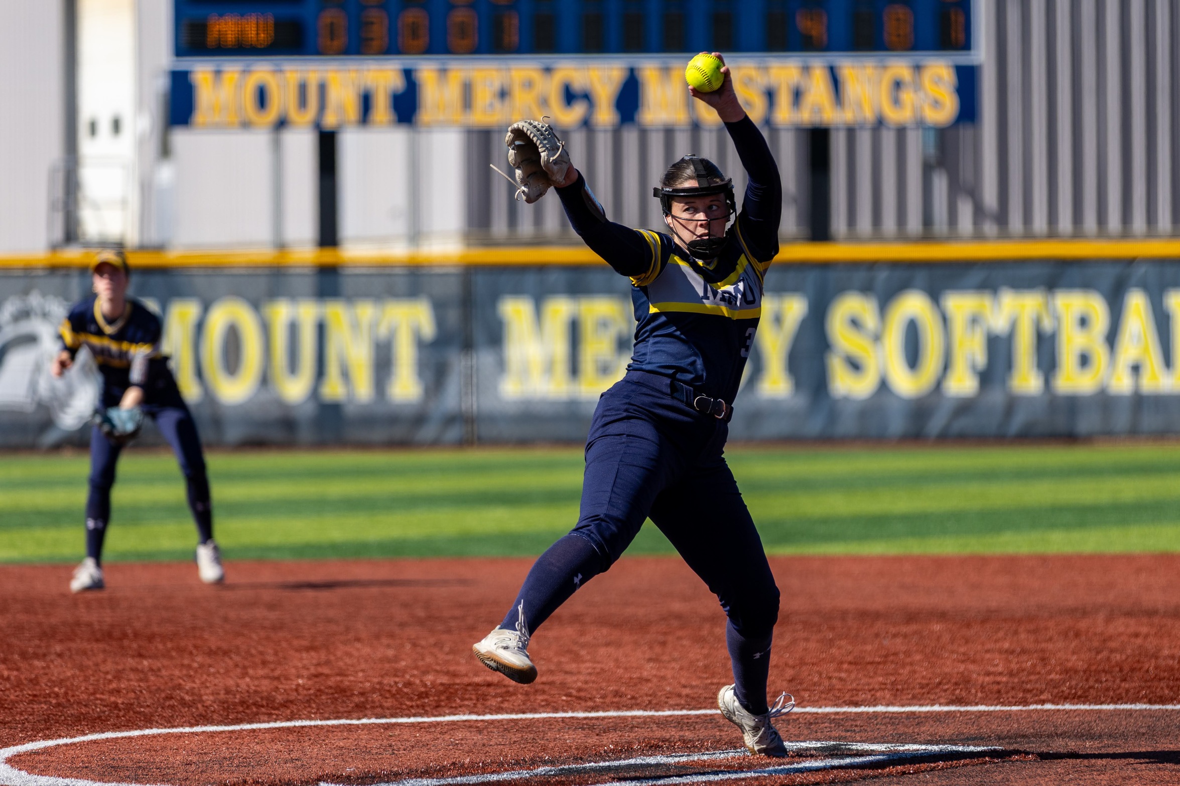 Mustangs&rsquo; Bats Shine in Opener, Come Up Short in Nightcap