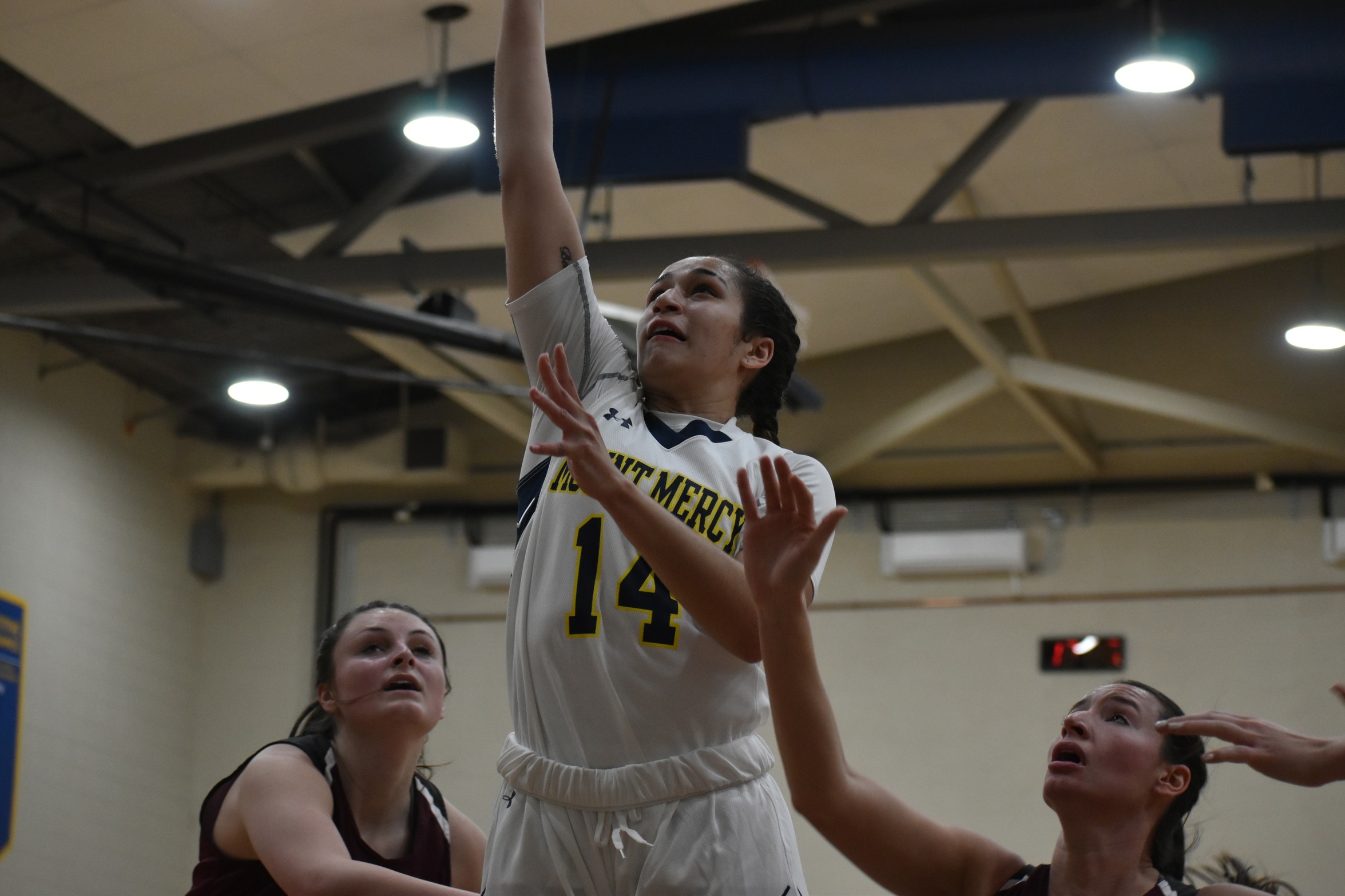 Bees trip Mustangs in home opener
