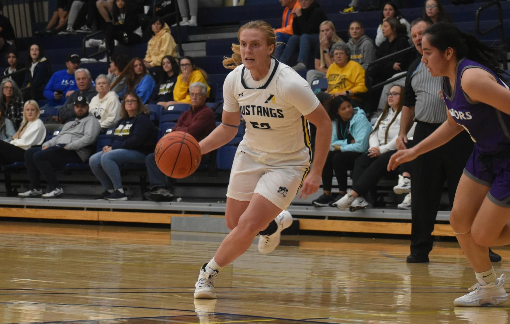 Mustangs battle with eighth-ranked Pride
