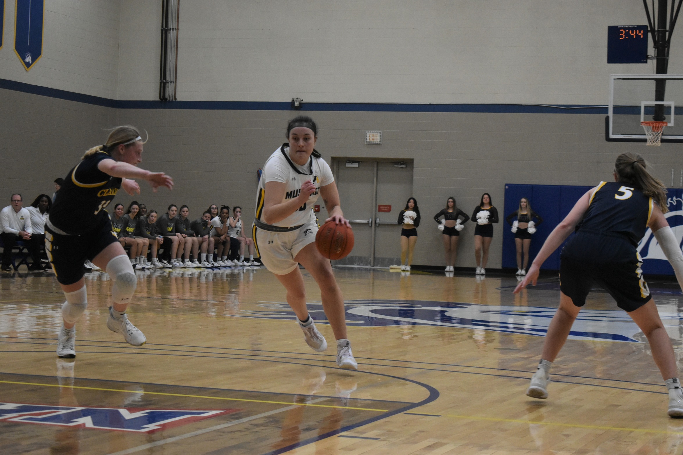 Pride's late fourth quarter run squashes Mustangs' upset bid