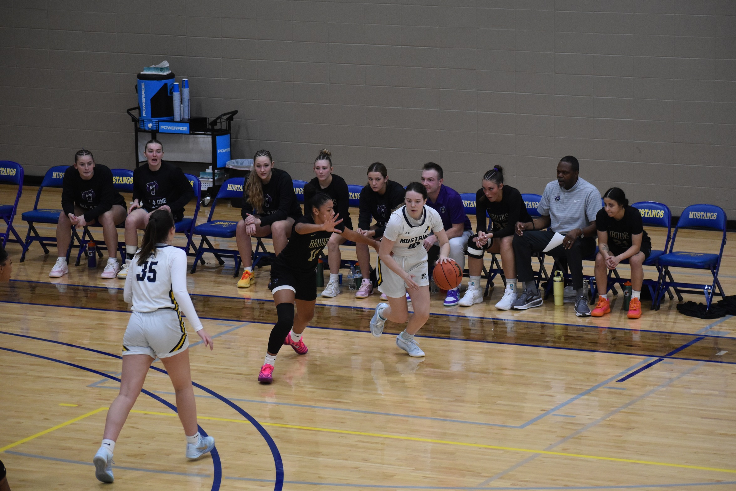 Mustangs Open Conference Play with Win over Wildcats