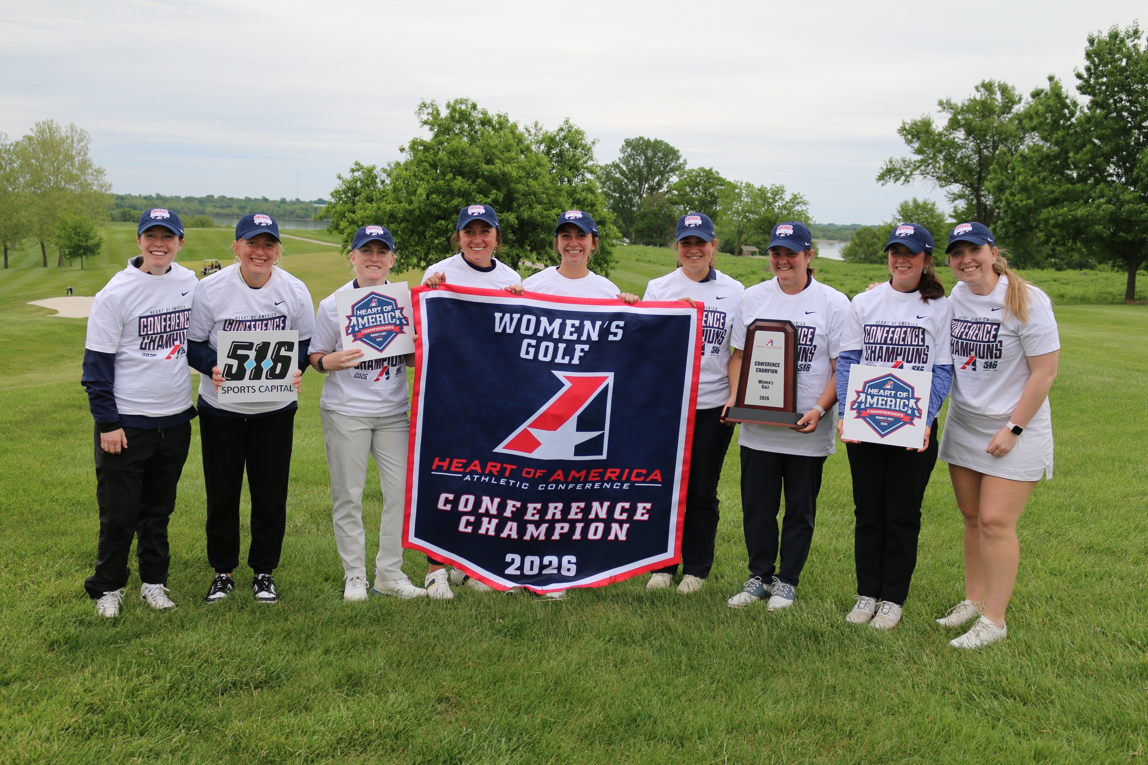 Women's Golf Captures Second Heart Title in Three Seasons