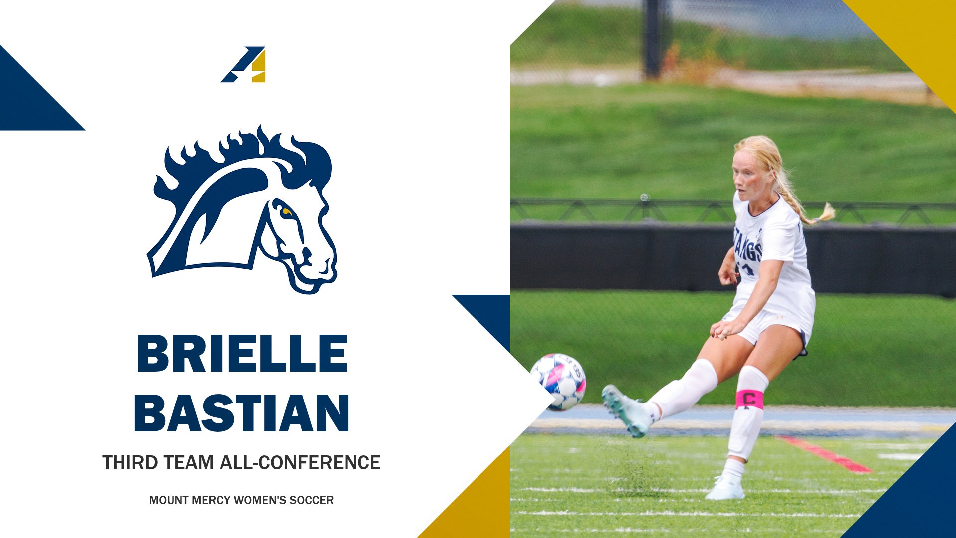 Bastian Earns Third Team All-Conference
