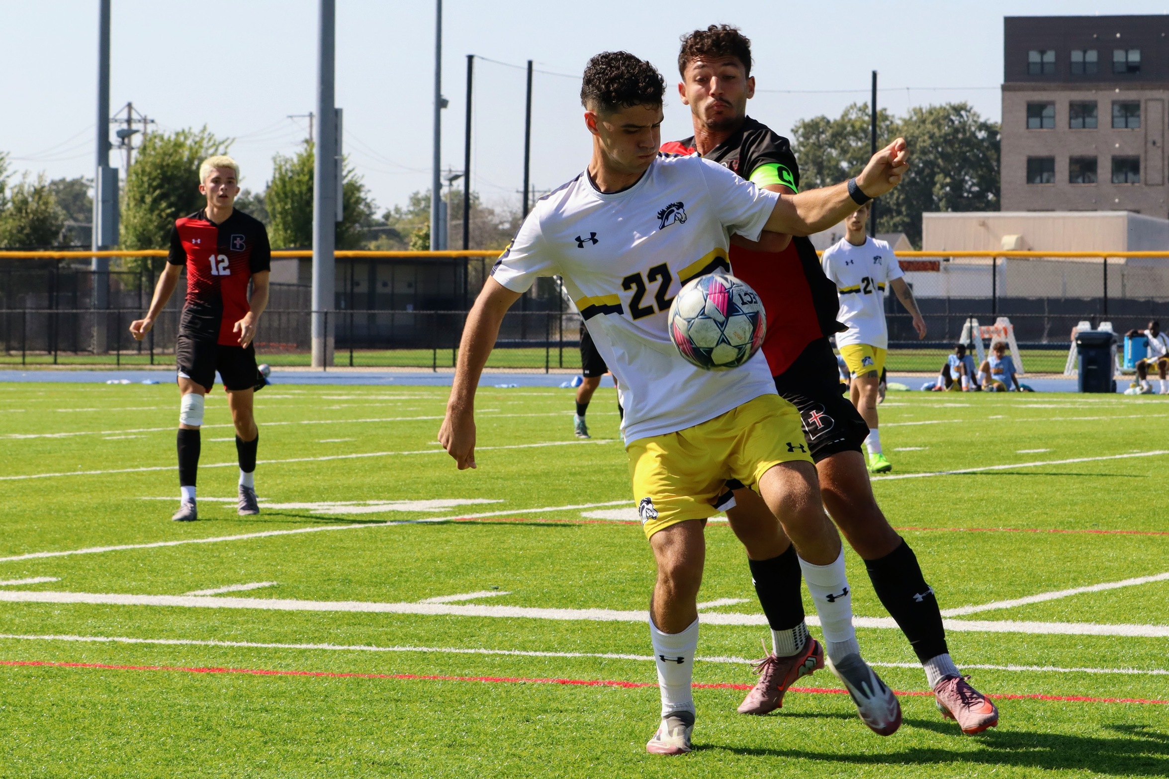 Mustangs Draw with Statesmen on Senior Night