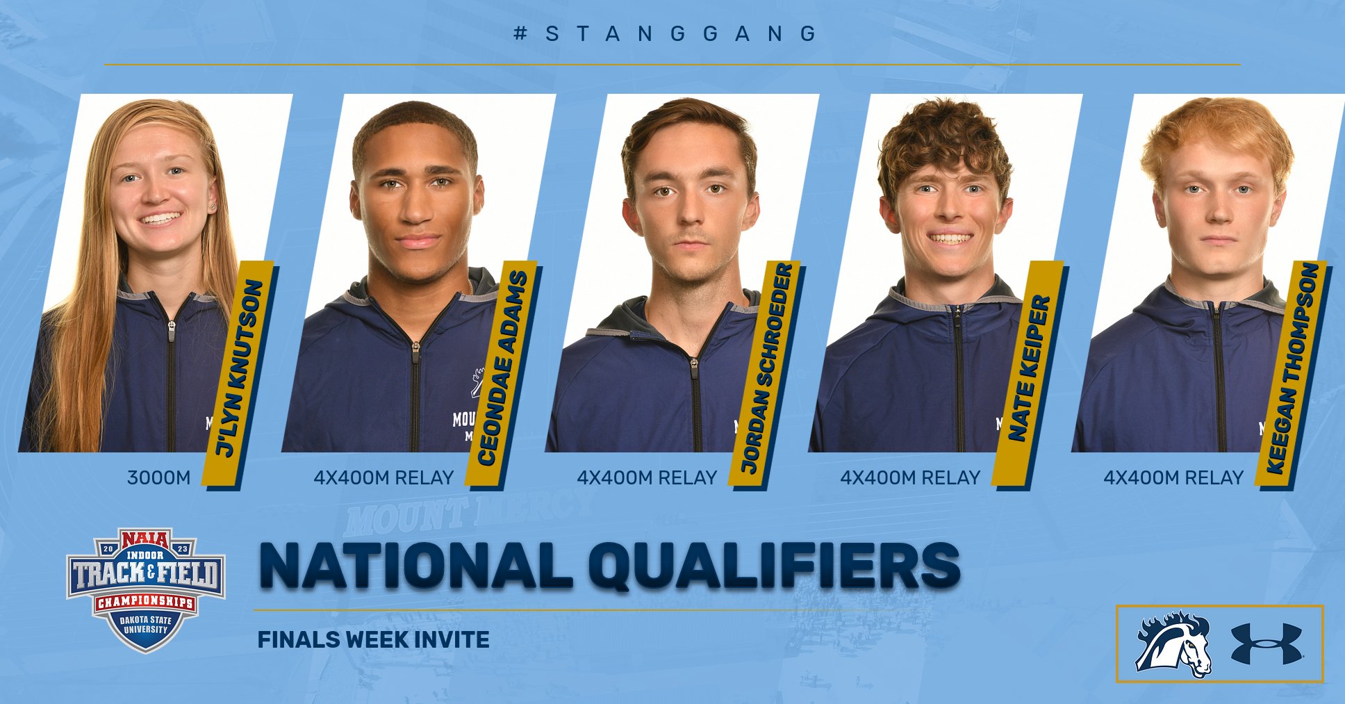 Knutson, men's relay squad qualify for nationals