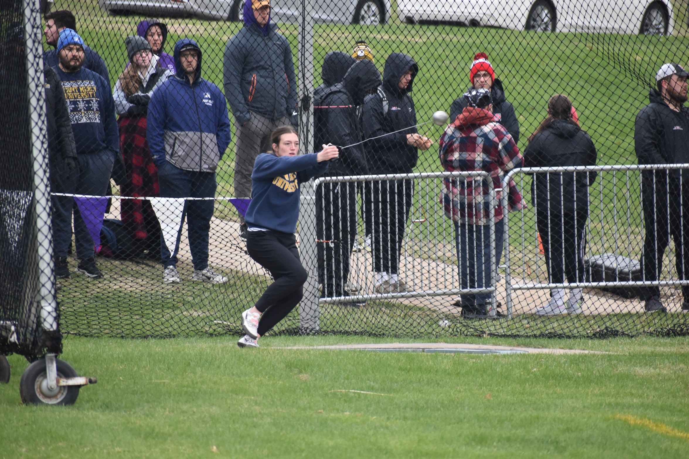 Mustang Throwers Compete at Penultimate Qualifier
