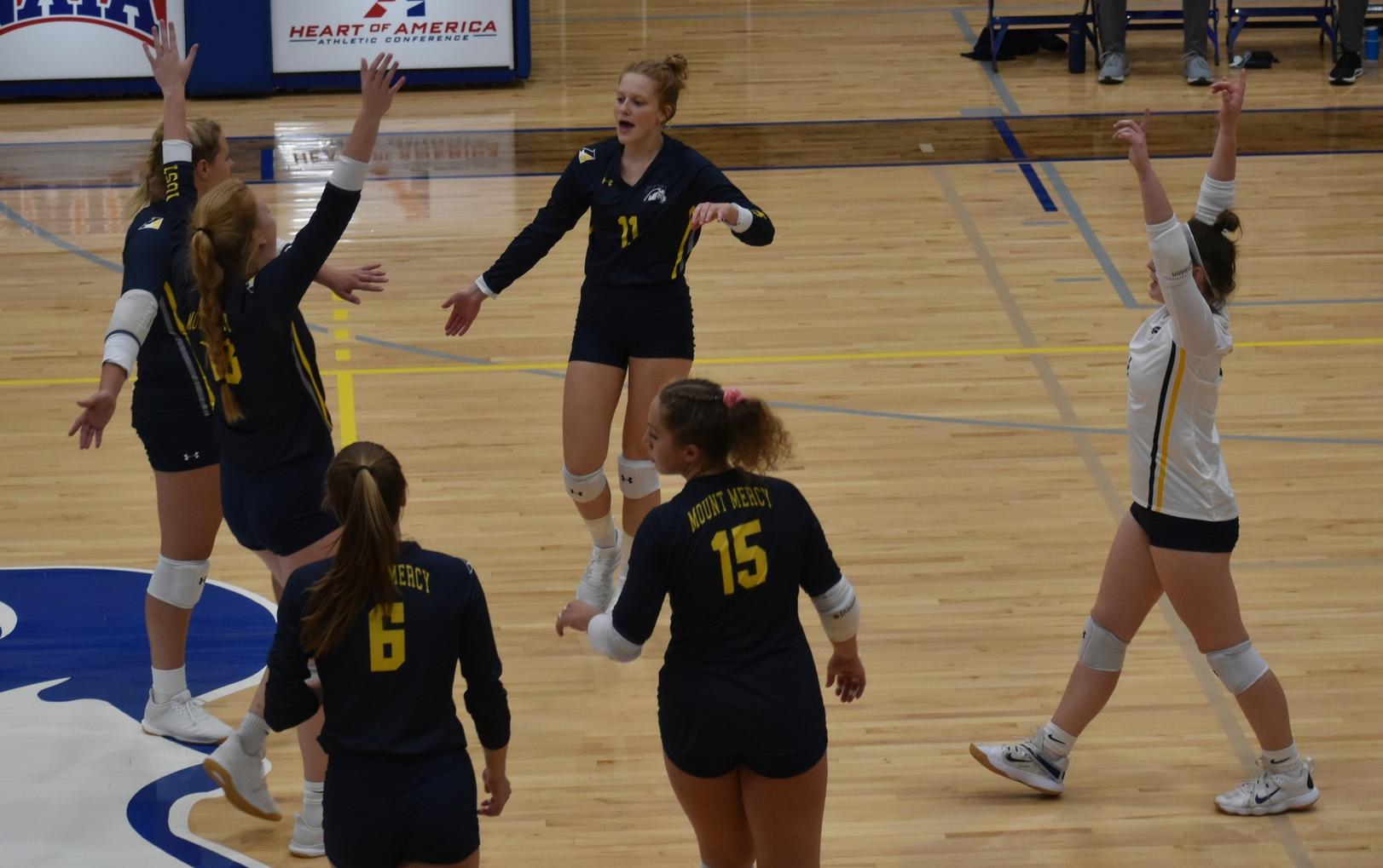 Mustangs dominate Tigers in home opener