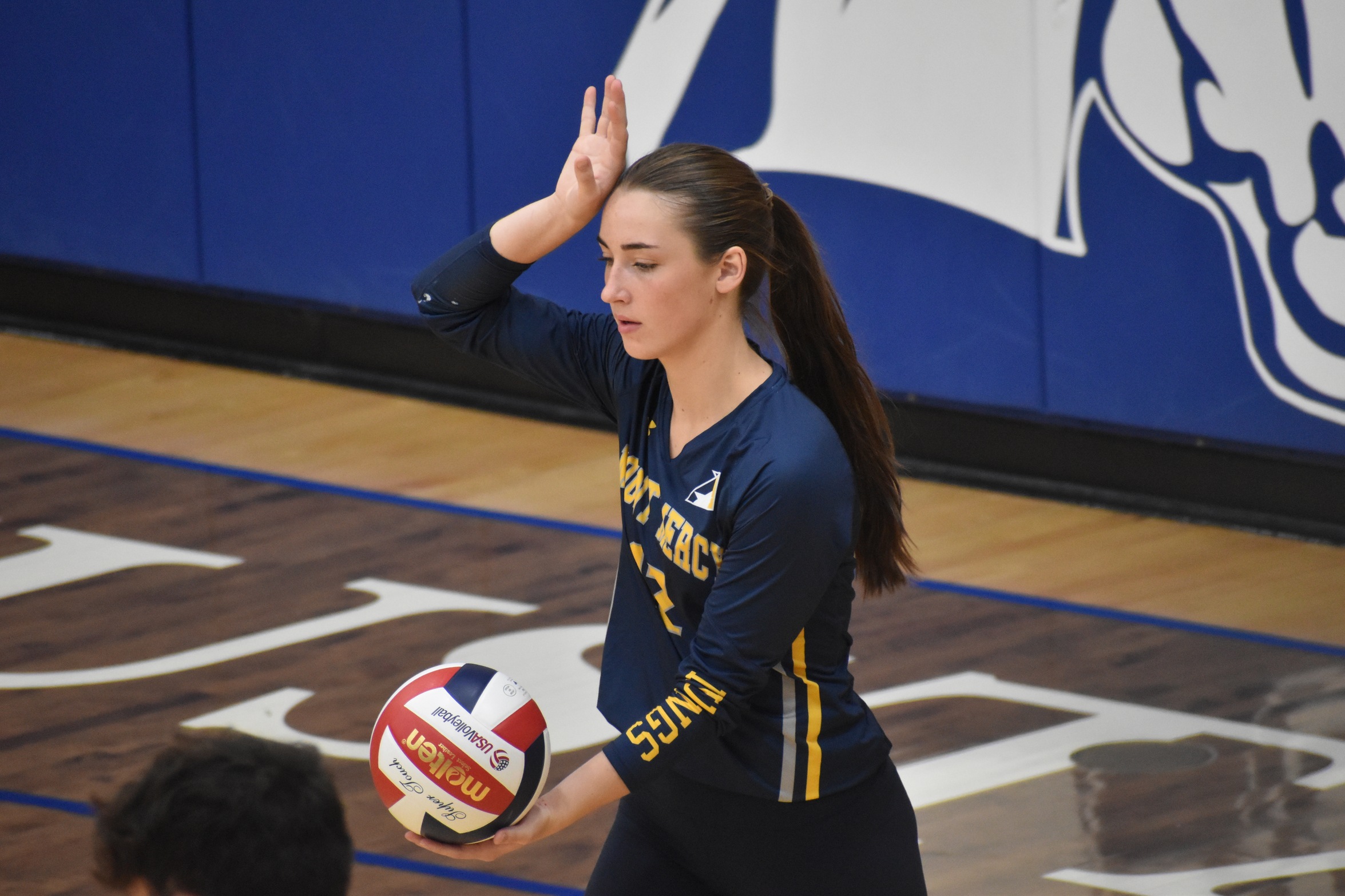 Mustangs Rally in Third, but Ravens Seal Four-Set Victory